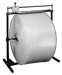 Value Collection - 40" Wide, Roll Storage Stands - Holds up to 48" Diameter Rolls, up to 300 Lb Max - Top Tool & Supply