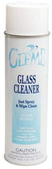 Made in USA - 20 oz Aerosol Fresh Glass Cleaner - Use on Glass Surfaces, Mirrors, Windows, Windshields - Top Tool & Supply