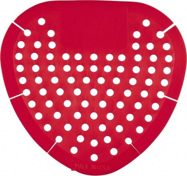 Fresh Products - Vinyl Urinal Screen - Red, Cherry Scent - Top Tool & Supply