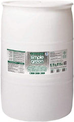 Simple Green - 55 Gal Drum Cleaner/Degreaser - Liquid, Biodegradable, Concentrated, Unscented - Top Tool & Supply