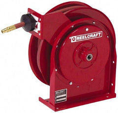 Reelcraft - 25' Spring Retractable Hose Reel - 300 psi, Hose Included - Top Tool & Supply