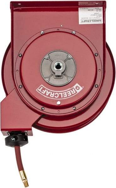 Reelcraft - 25' Spring Retractable Hose Reel - 300 psi, Hose Included - Top Tool & Supply