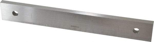 Mitutoyo - 10" Rectangular Steel Gage Block - Accuracy Grade AS-1, Includes Certificate of Inspection - Top Tool & Supply