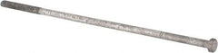 Value Collection - 7/8-9 Thread, 28" Length Under Head, Steel Hex Head Bolt - Hot Dipped Galvanized Coated, UNC Thread, ASTM A307, Grade 2 - Top Tool & Supply