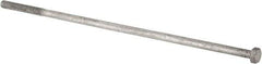 Value Collection - 7/8-9 Thread, 30" Length Under Head, Steel Hex Head Bolt - Hot Dipped Galvanized Coated, UNC Thread, ASTM A307, Grade 2 - Top Tool & Supply