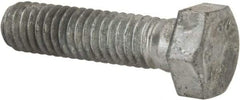 Value Collection - 5/16-18 Thread, 1-1/4" Length Under Head, Steel Hex Head Bolt - Hot Dipped Galvanized Coated, UNC Thread, ASTM A307, Grade 2 - Top Tool & Supply