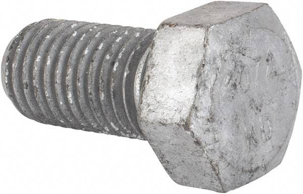 Value Collection - 3/4-10 Thread, 1-1/2" Length Under Head, Steel Hex Head Bolt - Hot Dipped Galvanized Coated, UNC Thread, ASTM A307, Grade 2 - Top Tool & Supply