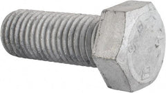 Value Collection - 3/4-10 Thread, 2" Length Under Head, Steel Hex Head Bolt - Hot Dipped Galvanized Coated, UNC Thread, ASTM A307, Grade 2 - Top Tool & Supply