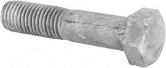 Value Collection - 3/4-10 Thread, 3-1/2" Length Under Head, Steel Hex Head Bolt - Hot Dipped Galvanized Coated, UNC Thread, ASTM A307, Grade 2 - Top Tool & Supply