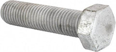 Value Collection - 7/8-9 Thread, 3-1/2" Length Under Head, Steel Hex Head Bolt - Hot Dipped Galvanized Coated, UNC Thread, ASTM A307, Grade 2 - Top Tool & Supply