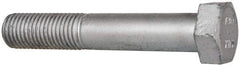 Value Collection - 1-8 Thread, 6" Length Under Head, Steel Hex Head Bolt - Hot Dipped Galvanized Coated, UNC Thread, ASTM A307, Grade 2 - Top Tool & Supply