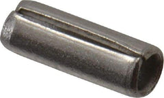 Value Collection - 1/16" Diam x 3/16" Long Slotted Spring Pin - Grade 18-8 Stainless Steel - Top Tool & Supply