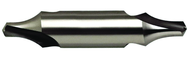 8mm x 100mm OAL 60/120° HSS Center Drill with Flat-Form B - Top Tool & Supply