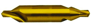 2.5mm x 45mm OAL HSS Drill-Countersink-TiN Form A - Top Tool & Supply