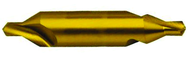 0.8mm x 25mm OAL HSS Drill-Countersink-TiN Form A - Top Tool & Supply