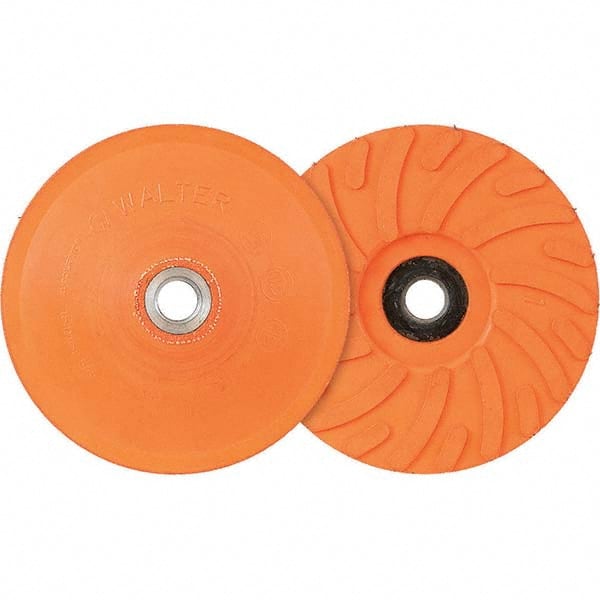 WALTER Surface Technologies - Disc Backing Pads Backing Pad Type: Rubber Backing Pad Pad Diameter (Inch): 7 - Top Tool & Supply