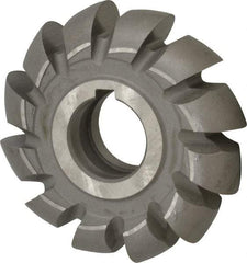 Value Collection - 7/16" Radius, 7/8" Circle Diam, 3-1/4" Cutter Diam, Arbor Connection, Convex Radius Cutter - High Speed Steel, Uncoated, 12 Teeth - Top Tool & Supply