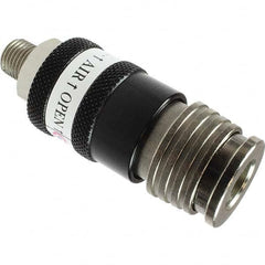 Coilhose Pneumatics - Pneumatic Hose Fittings & Couplings Type: Safety Coupler Thread Size: 1/4 - Top Tool & Supply