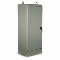 Wiegmann - NEMA 4 Steel Standard Enclosure with Cabinet Hinged Cover - Top Tool & Supply