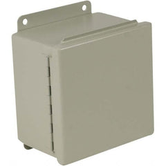 Wiegmann - NEMA 12 Steel Standard Enclosure with Continuous Hinge Cover - Top Tool & Supply