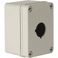 NEMA 4X Polycarbonate Standard Enclosure with Screw Cover 3″ Wide x 4″ High x 2″ Deep, Chemical & Corrosion Resistant & Watertight