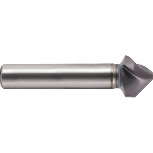 Guhring - 20.5mm Head Diam, 10mm Shank Diam, 3-Flute 90° Cobalt Countersink - Top Tool & Supply