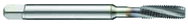 M8x0.75 6H 3-Flute PM Cobalt Semi-Bottoming 15 degree Spiral Flute Tap-TiCN - Top Tool & Supply