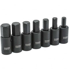 Crescent - Hex & Torx Bit Socket Sets Type: Impact Hex Bit Socket Set Drive Size: 1/2 - Top Tool & Supply