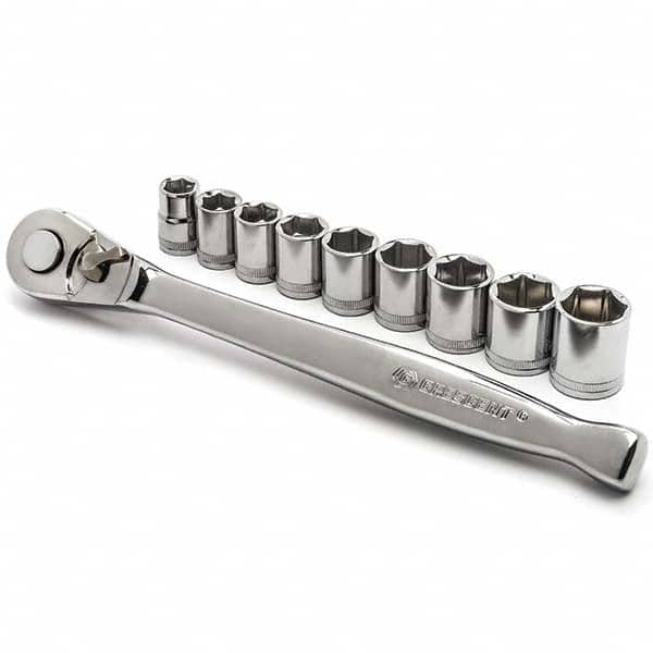 Crescent - Socket Sets Measurement Type: Metric Drive Size: 3/8 - Top Tool & Supply