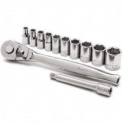 Crescent - Socket Sets Measurement Type: Inch Drive Size: 1/4 - Top Tool & Supply