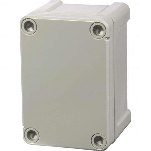 Fibox - NEMA 1, 4, 4X, 12 Polycarbonate Standard Enclosure with Screw Cover - Top Tool & Supply