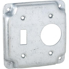 Hubbell-Raco - Steel Electrical Box Cover - Top Tool & Supply