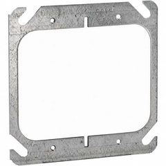 Hubbell-Raco - Steel Electrical Box Flat Cover - Top Tool & Supply