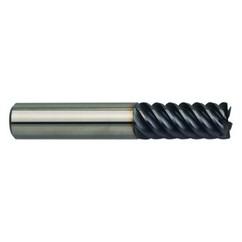 1" Dia. - 4" OAL - 45° Helix Firex Carbide End Mill - 10 FL - Top Tool & Supply