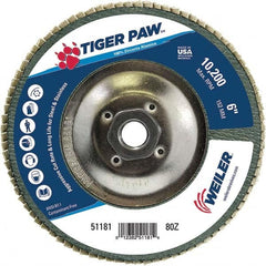 Weiler - Flap Discs Abrasive Type: Coated Flap Disc Type: Type 29 - Top Tool & Supply