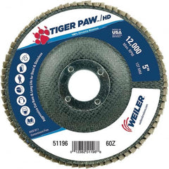 Weiler - Flap Discs Abrasive Type: Coated Flap Disc Type: Type 27 - Top Tool & Supply