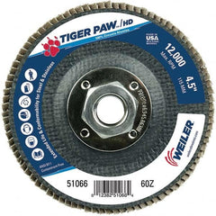 Weiler - Flap Discs Abrasive Type: Coated Flap Disc Type: Type 29 - Top Tool & Supply