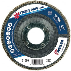 Weiler - Flap Discs Abrasive Type: Coated Flap Disc Type: Type 29 - Top Tool & Supply