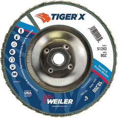 Weiler - Flap Discs Abrasive Type: Coated Flap Disc Type: Type 29 - Top Tool & Supply