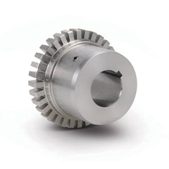 TB Wood's - Flexible Coupling; Type: Coupling Hub ; Bore Diameter (Decimal Inch): 1.125 ; Maximum Bore Diameter (Inch): 1.125 ; Outside Diameter (Inch): 3 ; Overall Length (Inch): 2.5 ; Material: Steel - Exact Industrial Supply