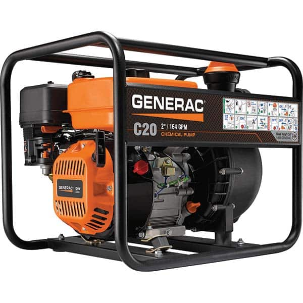 Generac Power - Self-Priming Engine Pumps Horsepower: 5.0 Engine Type: OHV - Top Tool & Supply