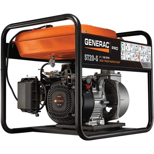 Generac Power - Self-Priming Engine Pumps Horsepower: 5.0 Engine Type: OHV - Top Tool & Supply