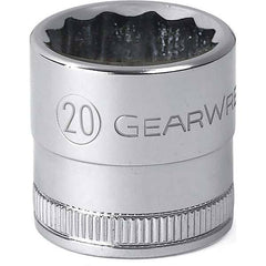 GEARWRENCH - Hand Sockets Drive Size (Inch): 1/2 Size (mm): 18.0 - Top Tool & Supply