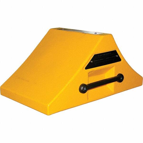 AME International - Wheel Chocks Width (Inch): 12-3/4 Height (Inch): 13-1/2 - Top Tool & Supply