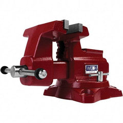 Wilton - Bench & Pipe Combination Vises Jaw Width (Inch): 6-1/2 Jaw Opening Capacity (Inch): 6-1/4 - Top Tool & Supply