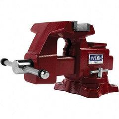 Wilton - Bench & Pipe Combination Vises Jaw Width (Inch): 5-1/2 Jaw Opening Capacity (Inch): 5 - Top Tool & Supply