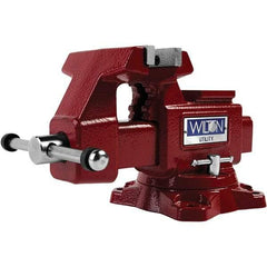 Wilton - Bench & Pipe Combination Vises Jaw Width (Inch): 4-1/2 Jaw Opening Capacity (Inch): 4 - Top Tool & Supply