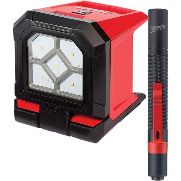 Milwaukee Tool - Cordless Work Lights Voltage: 18 Run Time: Up to 20 hours - Top Tool & Supply