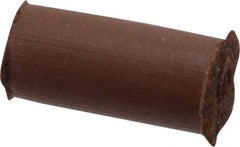 Cratex - 1/4" Max Diam x 1/2" Long, Cylinder, Rubberized Point - Fine Grade, Silicon Carbide, 1/16" Arbor Hole, Unmounted - Top Tool & Supply