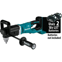 Makita - 36 Volt 1/2" Chuck Right Angle Handle Cordless Drill - 0-1400 RPM, Reversible, Lithium-Ion Batteries Not Included - Top Tool & Supply